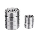 Machfit 10pcs MR85ZZ 695ZZ Bearing I.D 5mm Steel Double Shielded Miniature Deep Groove Ball Bearing