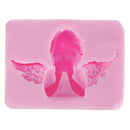 3 Colors 4-Angels Silicone Mold Chocolate Candy Fondant Square Round Rectangle Baking Tools