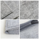 Felt Bedside Pocket Caddy Storage Organizer Bed Desk Bag Sofa TV Remote Holder Storage Bags