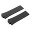 24MM Replacement Black Rubber Wrist Watch Band Strap for ORIS Diver TT1 Watch