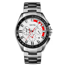 SKMEI 9167 Multi-function Fashion Men Watch Stopwatch Date Display Sport Quartz Watch