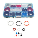 Beginner Tattoo Machine Supply Accessories Kit Silicone O-rings Grommets Needle Complete Set