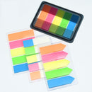 XIAOMI Ecosystem Deli 9060 Fluorescent Colorful Indication Classification Stickers Cute Pad Memo Classification Labels School Office Stationery Supplies