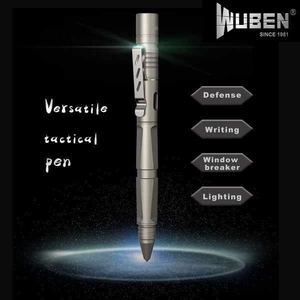 WUBEN TP10 XP-G2 USB Rechargeable Tactical Mini LED Pen Light Flashlight 10080