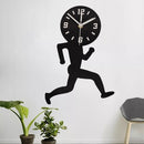 Emoyo ECY041 Man Runing Pattern Wall Clock 3D Wall Clock For Home Office Decorations