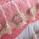 Lace Dustproof Protector Floral Washing Machine Cover 60*60*85cm Home Decor