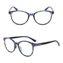 Reading Eye Glasses Magnifying Vintage Round Shape Frame Eyewear HD Lens Eyeglasses