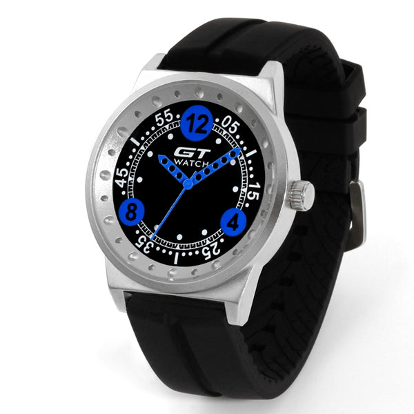 GT 006 Silica Gel Strap Car Racing Style Fashion Sport Casual Men Quartz Wrist Watch