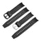 Black PU Strap Replacement Watch Band for Edifice EF-550 EF-523