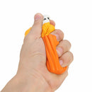 YunXin Squishy Pumpkin Puff Cake Glow In Dark Halloween Slow Rising With Packaging Collection Gift