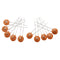 900pcs 30 Values 50V 2PF-0.1UF Ceramic Capacitor Kit Electronic Component Set 30pcs Each Value