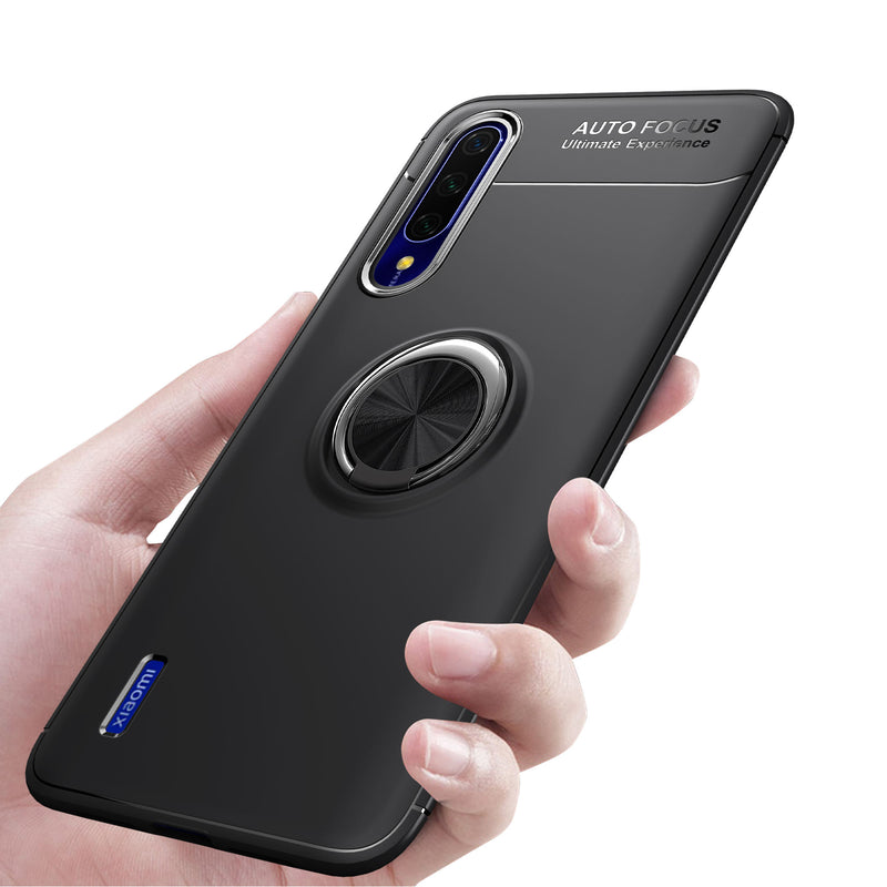 Bakeey Xiaomi Mi A3 / Xiaomi Mi CC9e 360 Rotating Magnetic Ring Holder Soft TPU Shockproof Protective Case