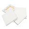 8PCS White Mini Blank Canvas Acrylic Paintings Frame Oil Paint Artist Square Art Sketch Boards Square Canvas