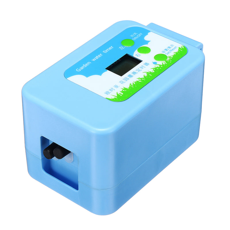 Garden DIY Micro Drip Auto Irrigation Timer Self Plants Flowers Water Control System with 10M Hose