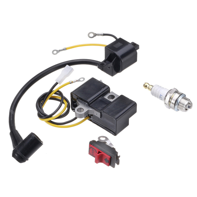 4pcs Ignition Coil Module Kits For Husqvarna 61 66 162 266 Chainsaw 501516201