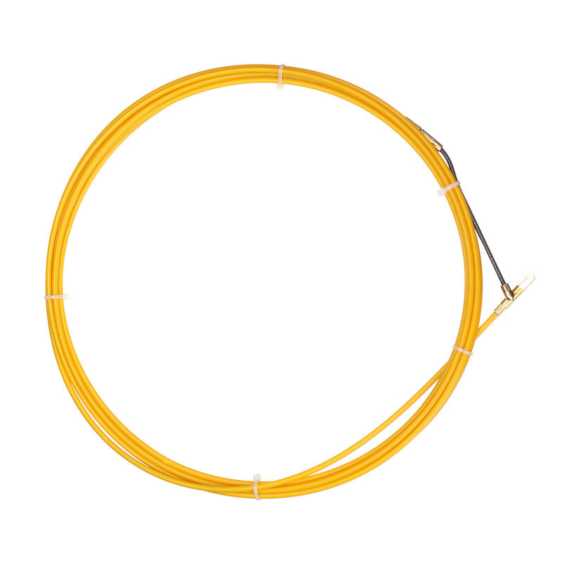 5M/15M/25M 4mm Dia. Fiberglass Cable Puller Fish Tape Reel Conduit Ducting Rodder Pulling Puller