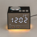 K3 Alarm Clock bluetooth Wireless Colorful Speaker USB Phone Charging U Disk TF Play Radio Speaker