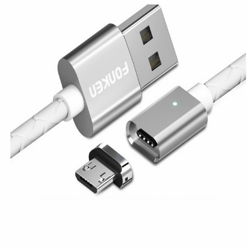 FONKEN 3A Micro USB Magnetic Fast Charging Data Cable For Oneplus HUAWEI P30 Xiaomi Redmi Nokia Android Phone
