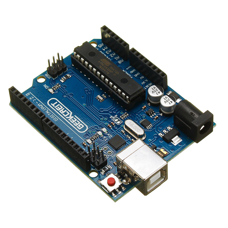 Geekcreit UNO R3 ATmega16U2 AVR USB Development Board With Housing For