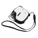 Mini Portable 55X Microscope Magnifier with LED UV Lamp Jewelry Identification Loupe