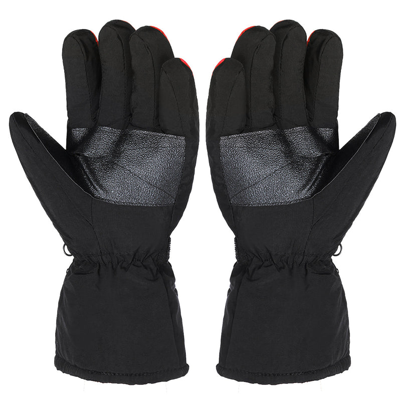 5000mah Electric Heated Gloves Motorcycle Winter Warmer Outdoor Skiing