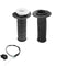 7/8 inch 22mm Throttle Cable & Handle bar Grip & Casing Set for Suzuki Motor Black