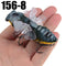 ZANLURE 1PSC 7.5cm Artificial Bait Fishing Lure Insect Rotating Wings Swimbait Fishing Hook