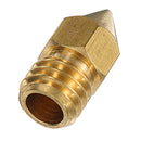 10PCS 1.75mm 0.4mm Copper Zortrax M200 Nozzle For 3D Printer