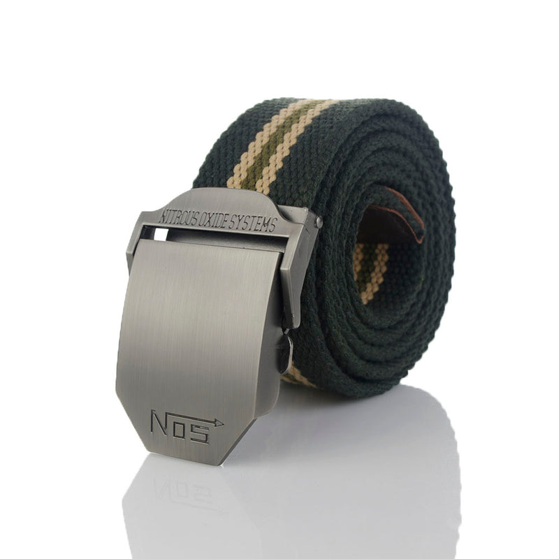 Xmund XD-TB3 130cm Punch Free Automatic Buckle NOS Tactical Belt Outdoor Casual Canvas Belt For Men Women Belt