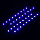 4 In 1 36 LED Car Atmosphere Lights Interior Strip Lamp Cigarette Lighter Plug