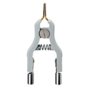 2Pcs Copper Gwinstek LCR Kelvin Test Clip Bridge Test Clip Microresistivity Clip