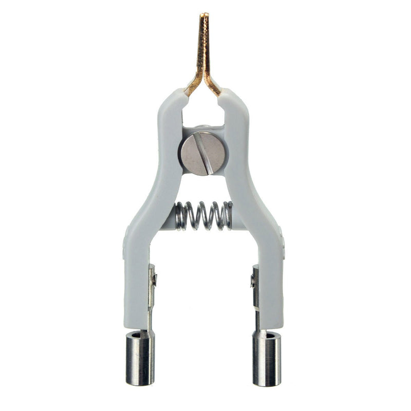2Pcs Copper Gwinstek LCR Kelvin Test Clip Bridge Test Clip Microresistivity Clip