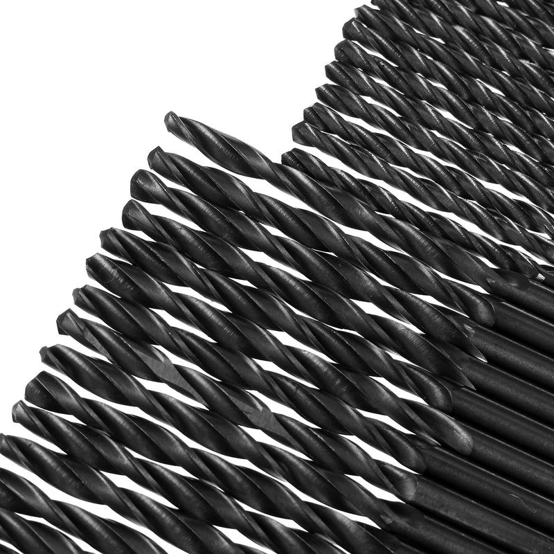100Pcs 1-5mm High-speed Steel Serratula Twist Drill Bit Set