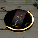 Bakeey 3 IN 1 10W Wireless Charger Fast Charge Stand Wireless Charger Desktop LED Lamp Night Light  Adjustable Phone Holder for iPhone 11 pro for Samsung Xiaomi Huawei