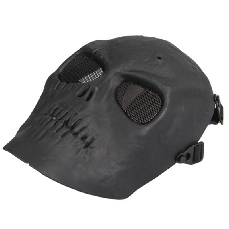 Outdooors CS Protection Mask Full Face Guard War Game Airsoft Paintball Skull Masque