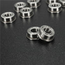 10pcs MF105ZZ 5x10x4mm Flanged Ball Bearings Double Shielded Ball Bearing
