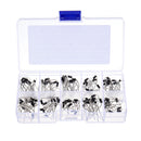 500pcs 10 Values Rectifier Diode Assorted Kit 1N4001 1N4002 1N4003 1N4004 1N4005 1N4006 1N4007 1N5817 1N5818 1N5819 With Box