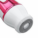5 in 1 USB Women Electric Hair Epilator Shaver Rechargeable Dry Wet Body Legs Hair Remover with Removable Shaving Head