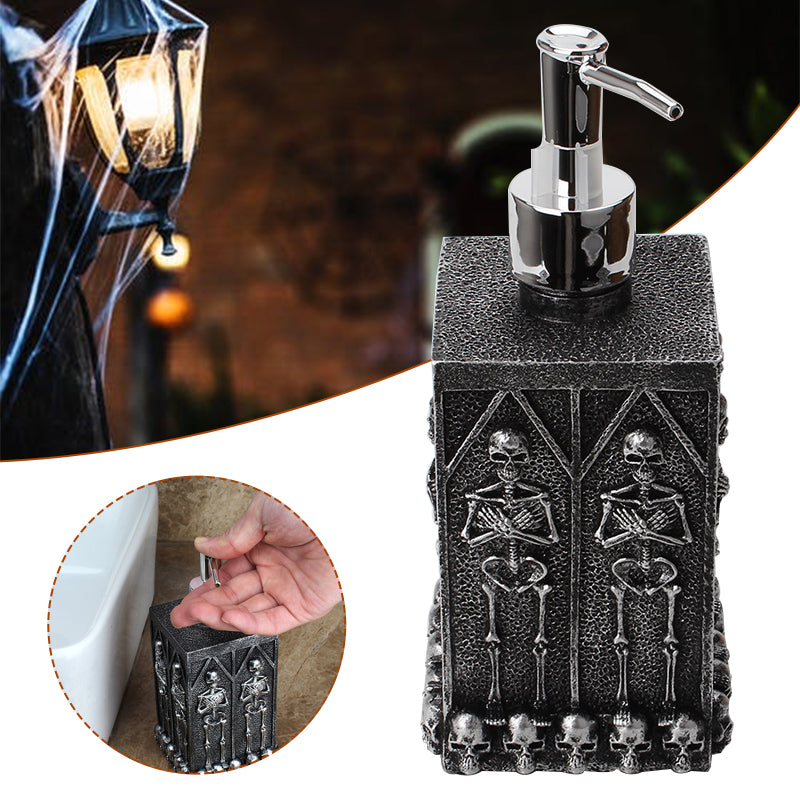 Square Crypt Skull Liquid Bottle Abstract Wall Home Decorations