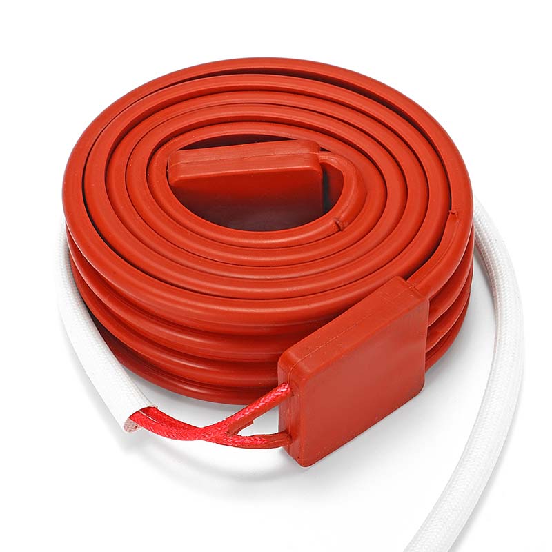 400W 240W 160W 80W Electric Heating Cable Wire Flexible Water Pipe Freeze Proof Heated Tape EU Plug