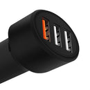 Bakeey 28W 3 Port Fast Charging USB Car Charger For iPhone 8 Plus XS 11 Pro Hauwei P30 Pro Mate 30 S10+ Note 10