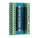 5pcs Nano V3.0 Terminal Adapter AVR ATMEGA328P without NRF2401+ Expansion Interface DC Power Board for