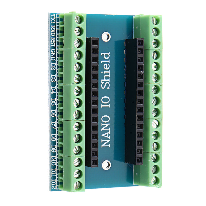 5pcs Nano V3.0 Terminal Adapter AVR ATMEGA328P without NRF2401+ Expansion Interface DC Power Board for