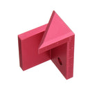 Drillpro Woodworking Scriber Angle Marker Ruler Gauge Drill Guide Hole Puncher Locator Jig