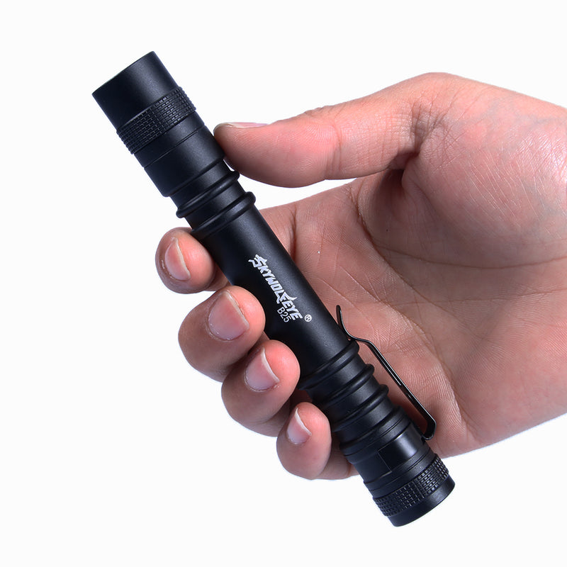 Skywolfeye B25 XPE 3Modes LED Flashlight Pen AA