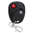433MHz AK AC220V 1CH Channel Wireless Remote Control Switch Module with 2 Key Transmitter