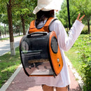 Pet Parrot Bird Carrier Travel Backpack Space Capsule Transparent Handbag Bag