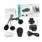 EU Plug Motorcycle Helmet Intercom 500M Headset BT Interphone With bluetooth Function