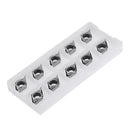 Machifit 10pcs DCGT11T302/04/08 Carbide Insert DCGT32.51 Turning Tool Blades for Aluminum