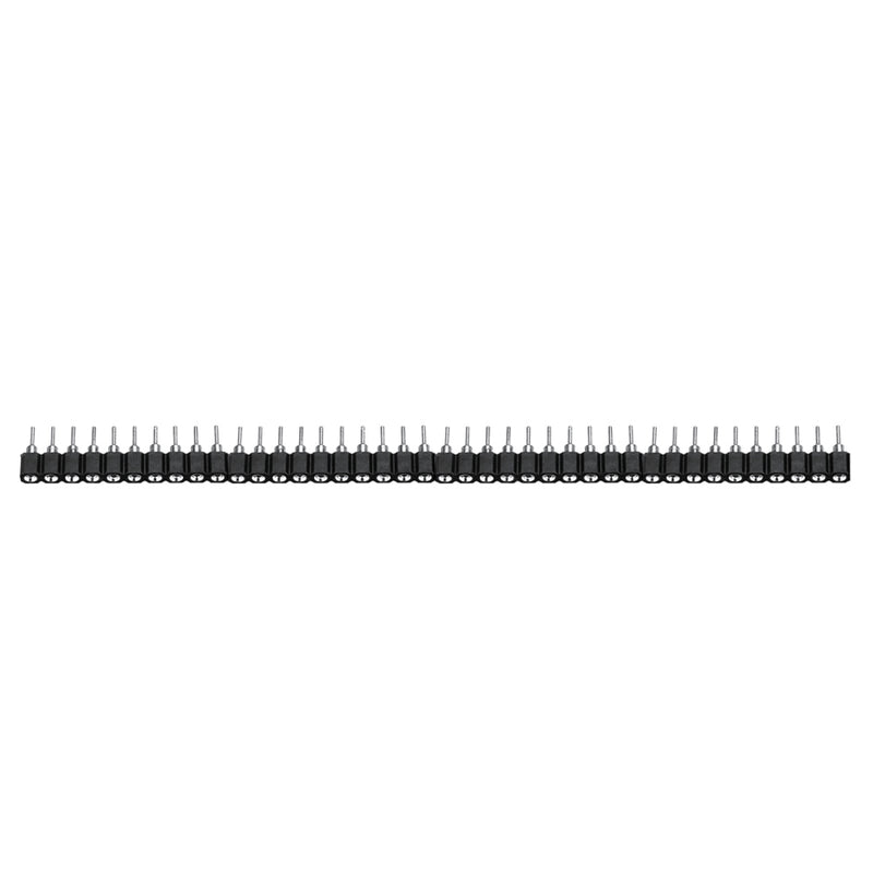 10pcs 40 Pin Single Row 2.54mm Round Female Header Pin